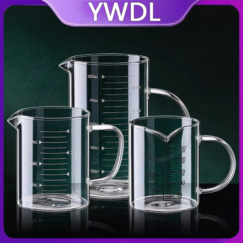 Candle Making Jug - YWDL 1/2pcs Glass Measuring Cup With