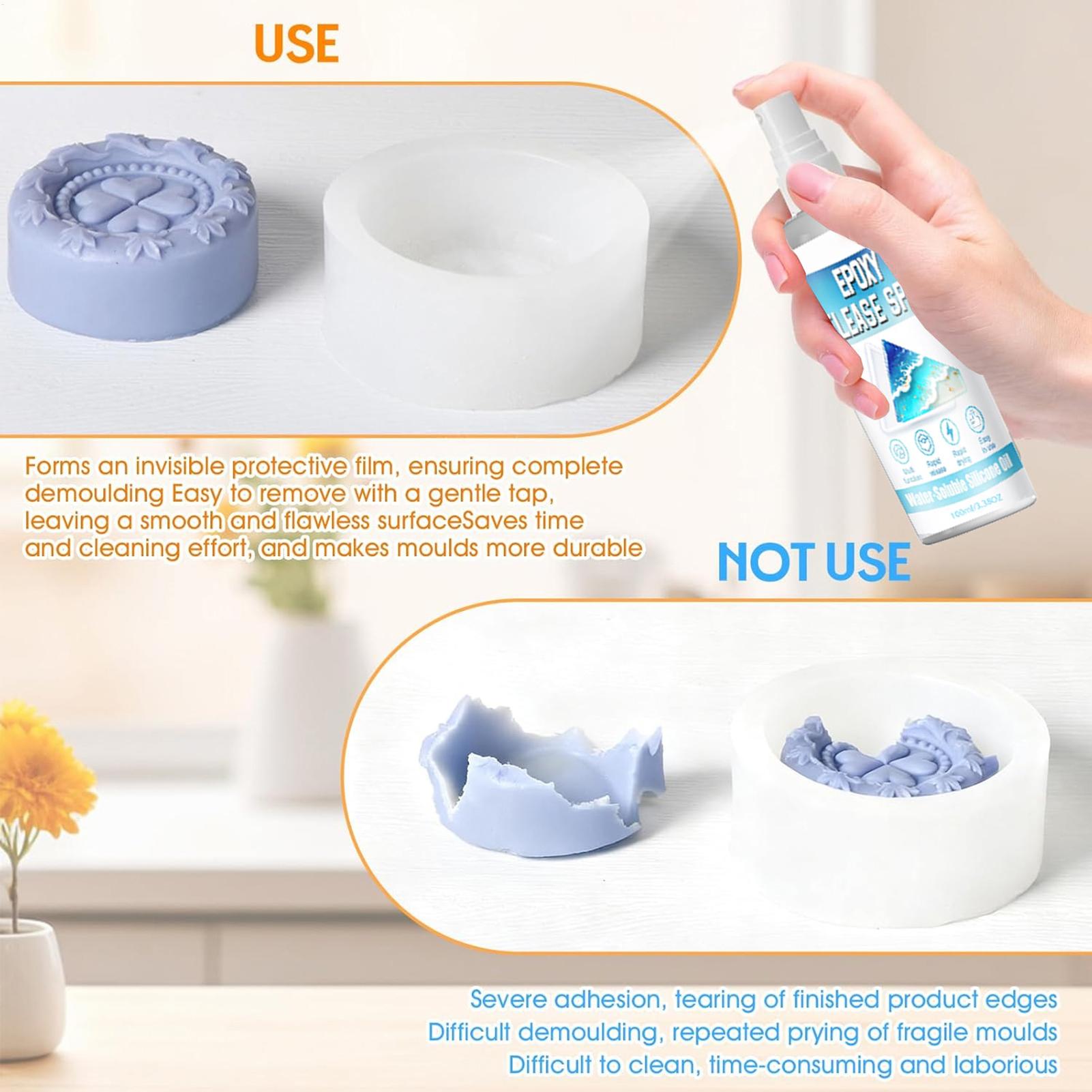 100ml Silicone Release Spray E - Candle Making Design ulasan dan harga