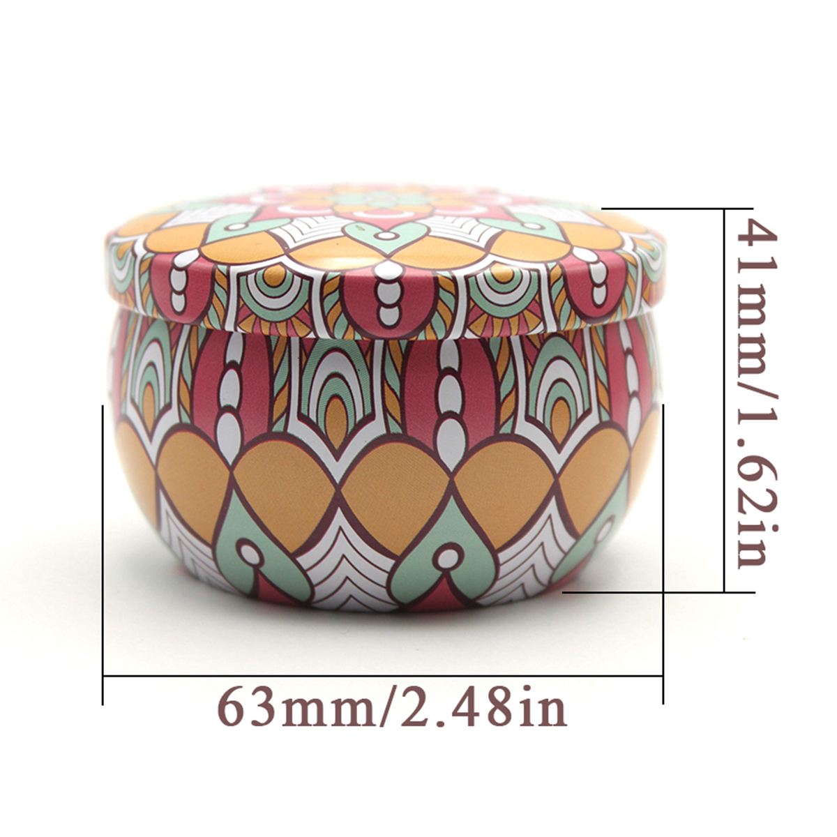 12pcs Mixed Color  Iron Candle - Candle Making Jug ulasan dan harga