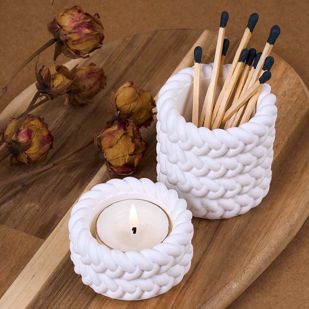 1/2/3/4 Floors Hemp Rope Candl - Candle Making Jug ulasan dan harga