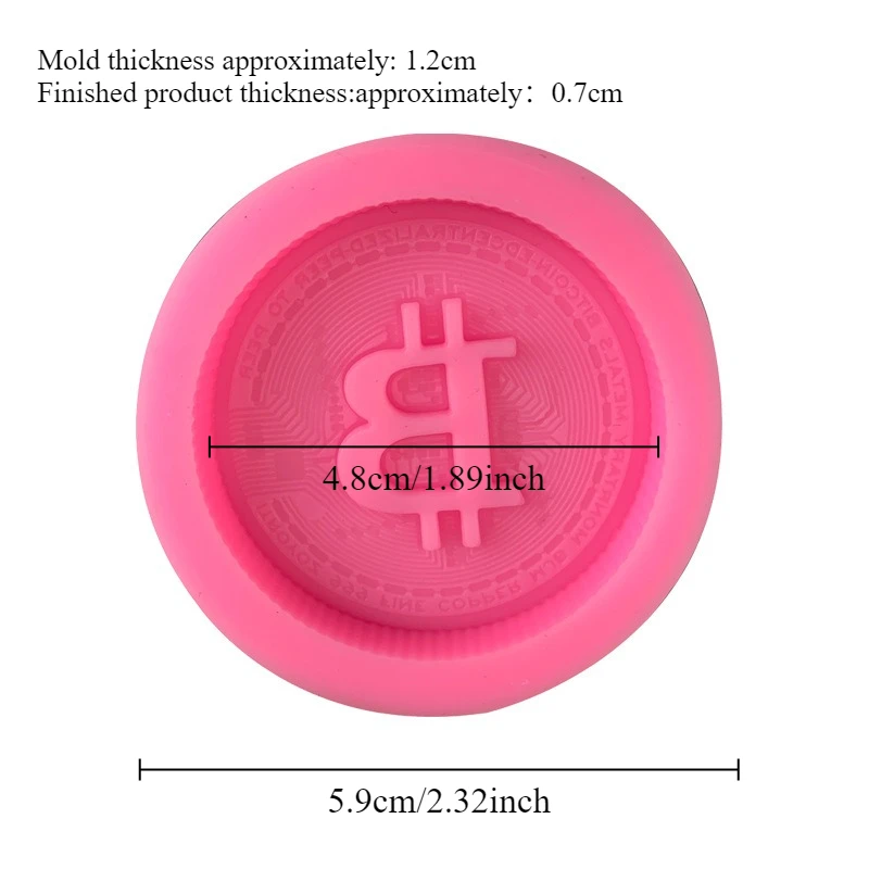 1/3Pcs Currency Logo Soap Sili - Candle Making Tutorial ulasan dan harga