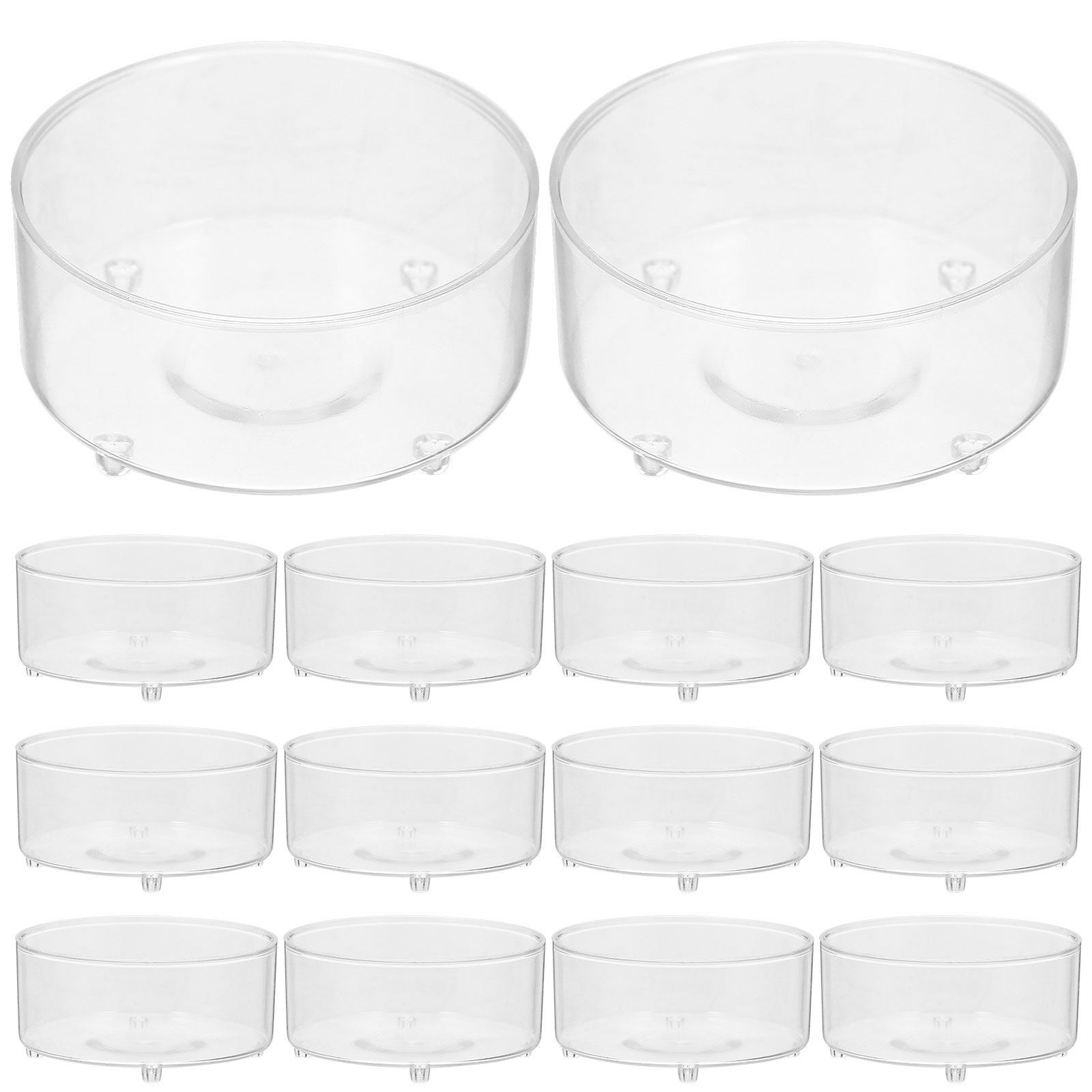 50Pcs Plastic Cups for Tealigh - Candle Making Design ulasan dan harga