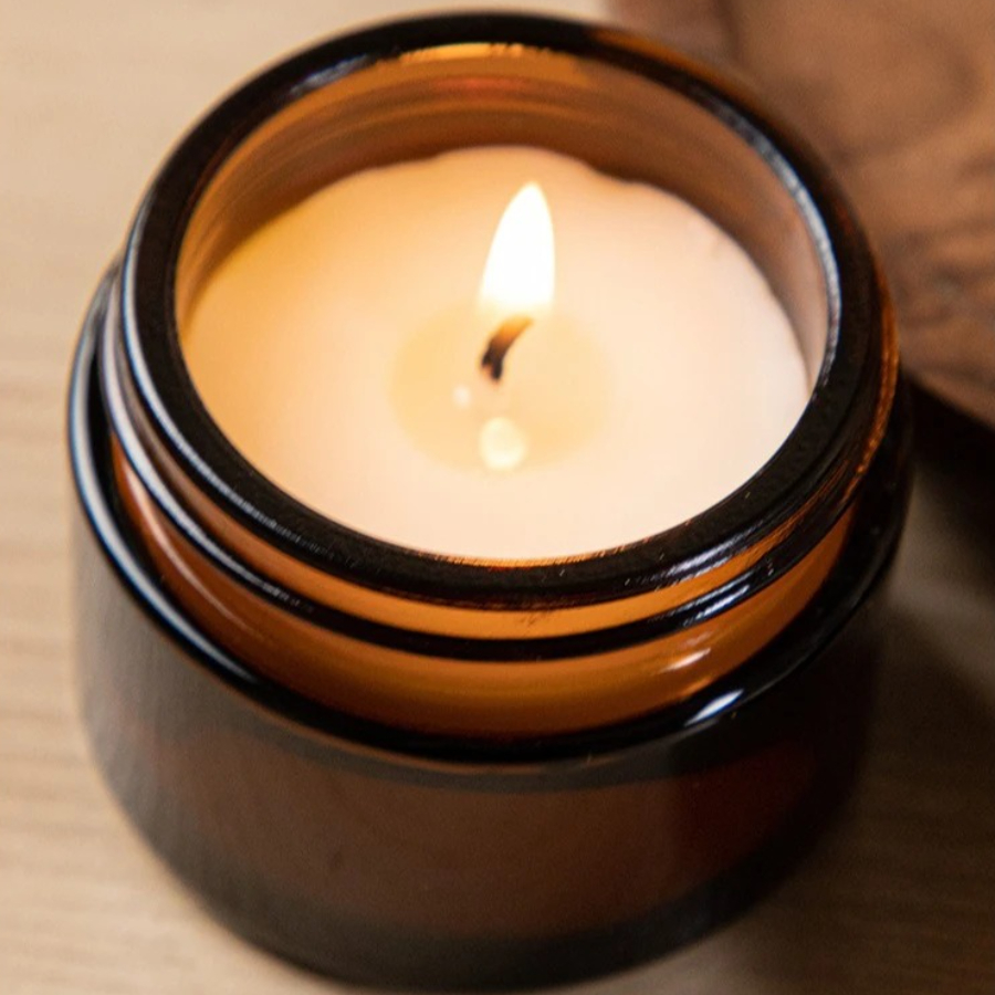 Brown Glass Cup Aromatherapy C - Candle Making Jug ulasan dan harga