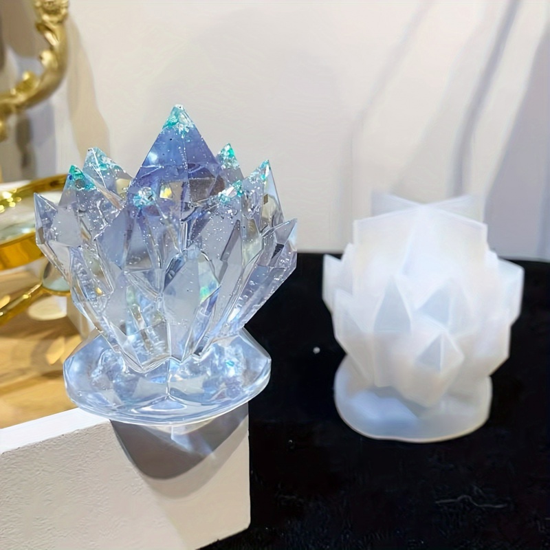 1pcCrystal Cluster Decorative  - Candle Making Design ulasan dan harga