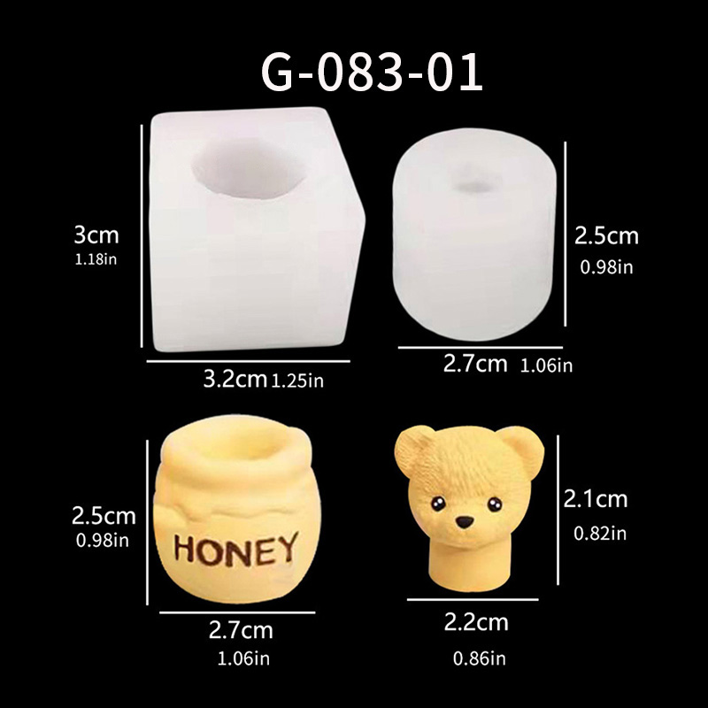 1 Piece, Teddy Bear Aromathera - Candle Making Jug ulasan dan harga