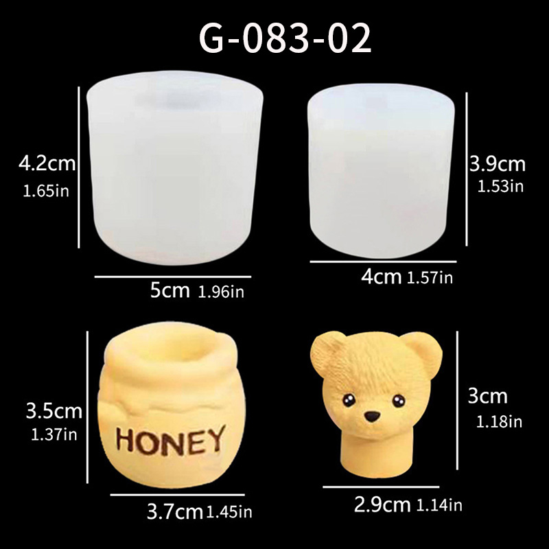 1 Piece, Teddy Bear Aromathera - Candle Making Jug ulasan dan harga