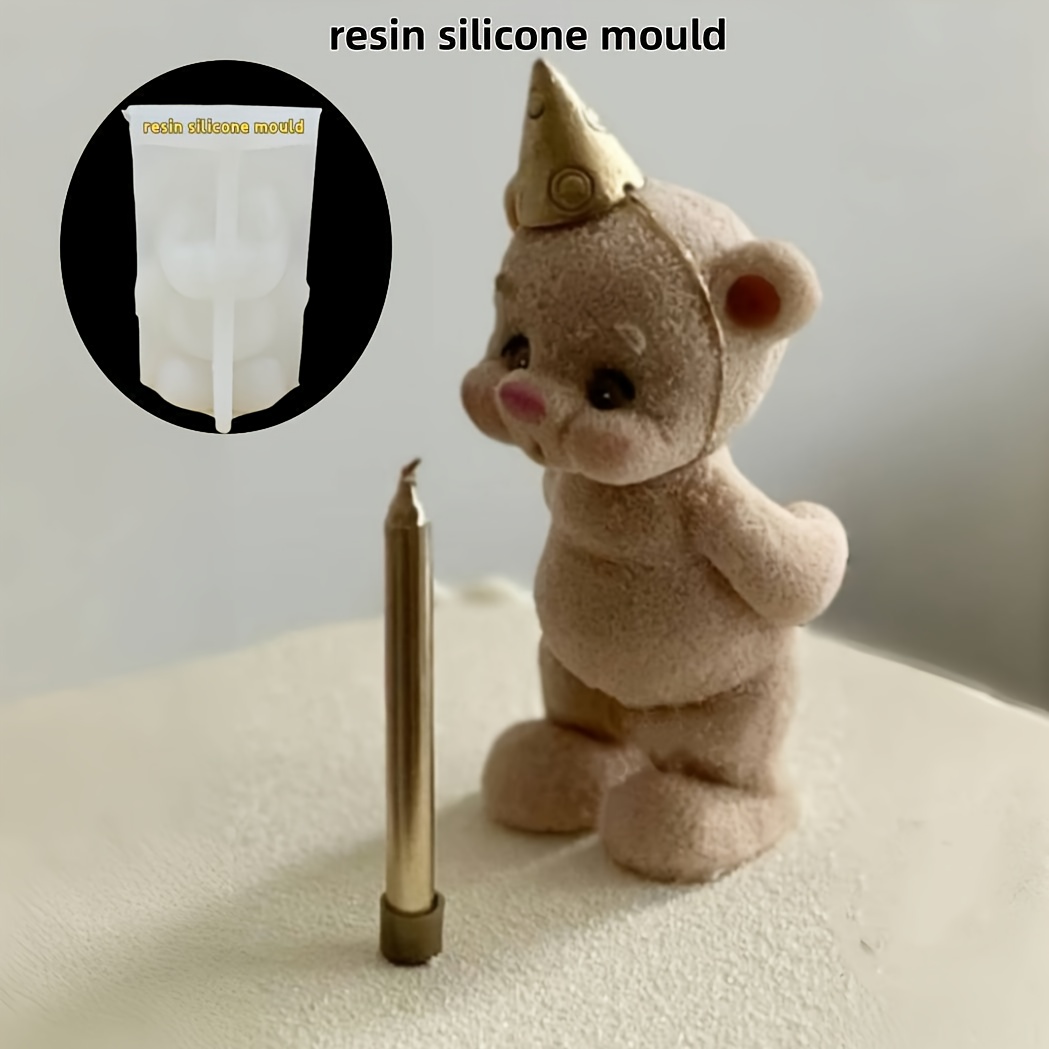 DNEJIU Cute Bear Silicone Mold - Candle Making Design ulasan dan harga