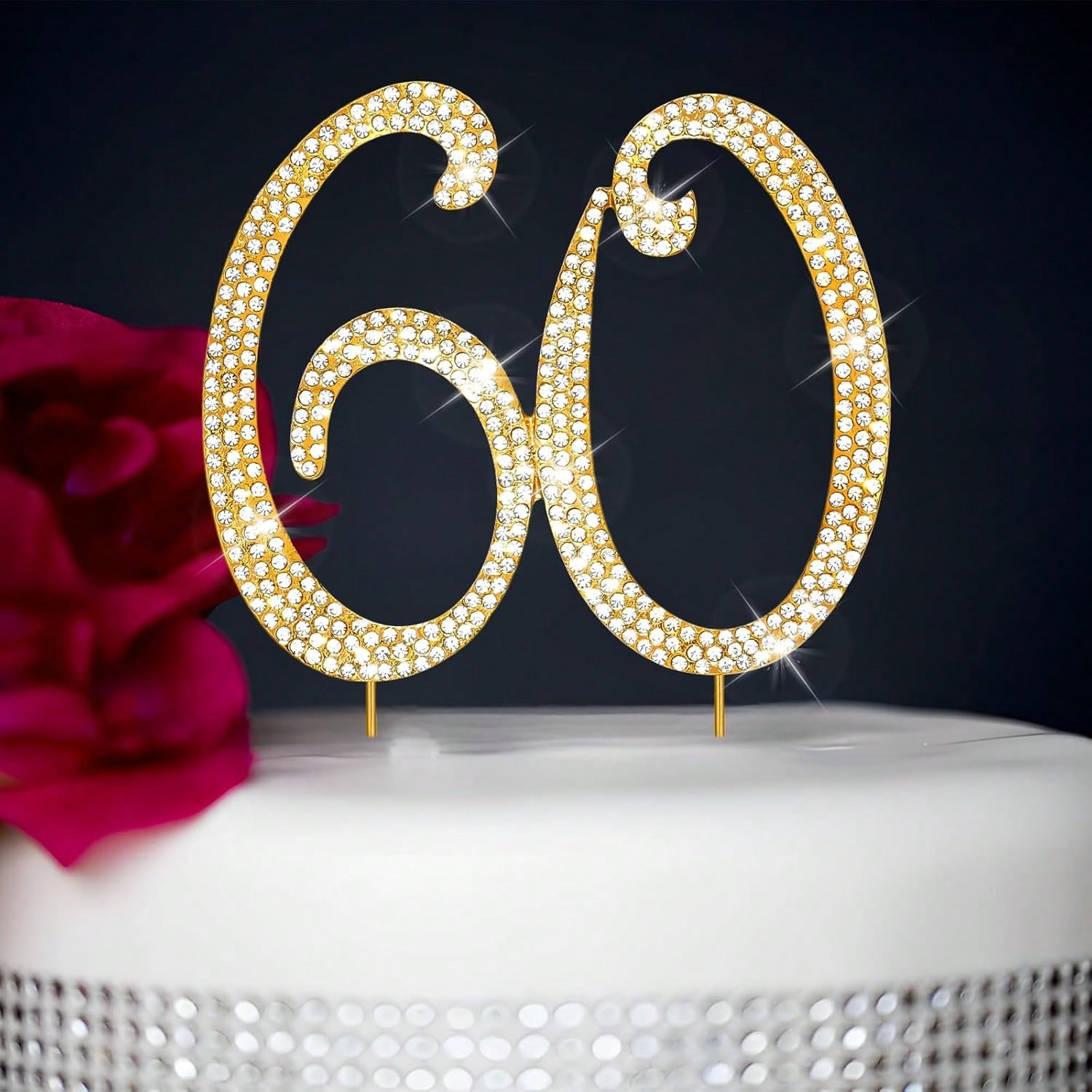 Large Gold Rhinestone Number C - Candle Making Tutorial ulasan dan harga