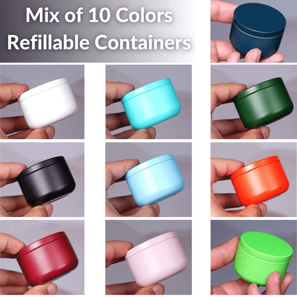 Tea Can with Airtight Lids Tin - Candle Making Jug ulasan dan harga