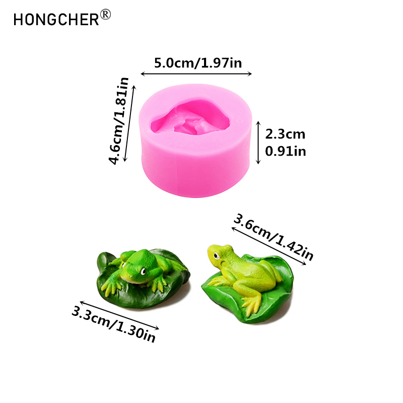 Lotus Leaf Frog Resin Micro La - Candle Making Design ulasan dan harga